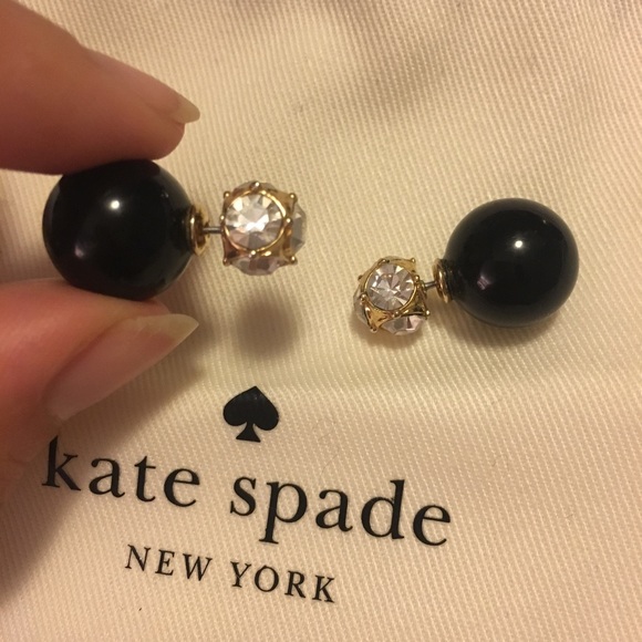 kate spade -“Dainty Sparklers” Reversible Earrings - Picture 5 of 5